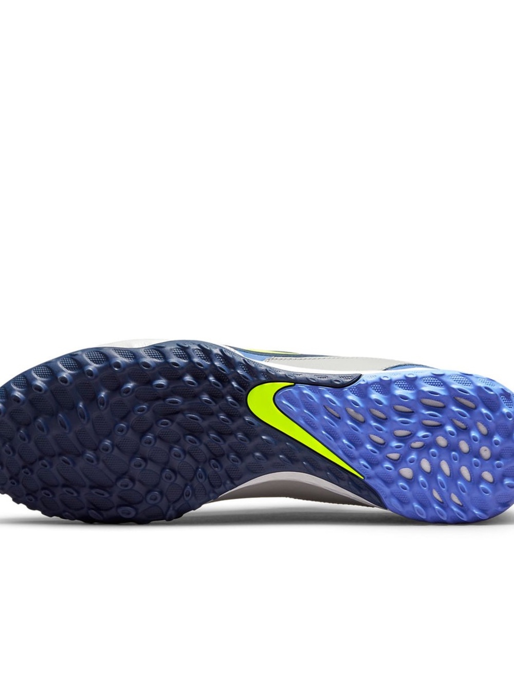 Nike React Legend 9 Pro TF Turf Soccer Shoes Grey/Yellow - size 9 - Picture 5 of 7